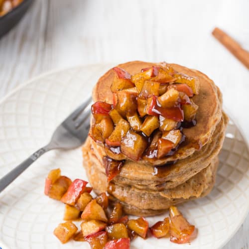 These apple spice quinoa pancakes are a healthy and delicious way to start your day. Full of protein and flavor, they will quickly become a favorite.