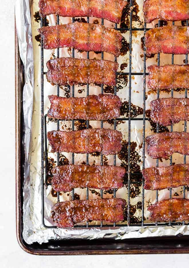 Image of how to make candied bacon.
