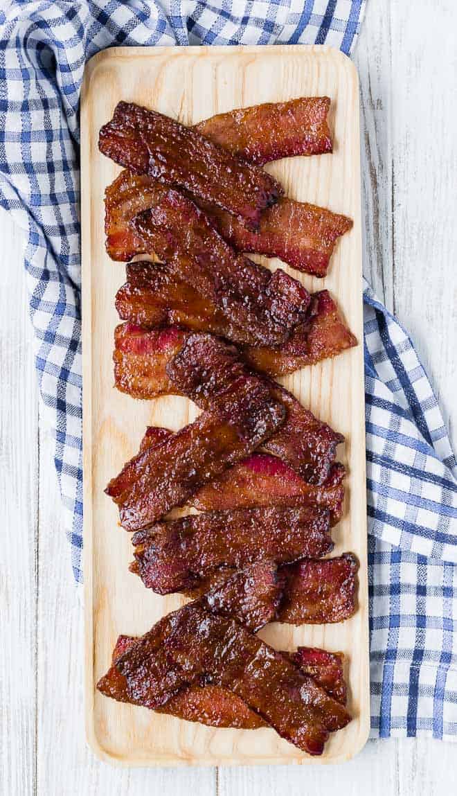 Candied bacon, "pig candy", bacon candy, pork candy, call it what you will, this irresistible treat will have everyone calling for more! This candied bacon recipe is easy to whip up and is a guaranteed favorite!