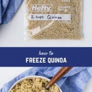 Can You Freeze Cooked Quinoa? How to Freeze Quinoa Recipe - Rachel Cooks®