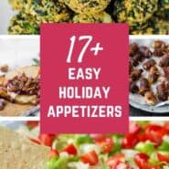 Deck the halls with these deliciously easy and festive holiday appetizers!  Shhh...you don't have to say how quickly you put them together!