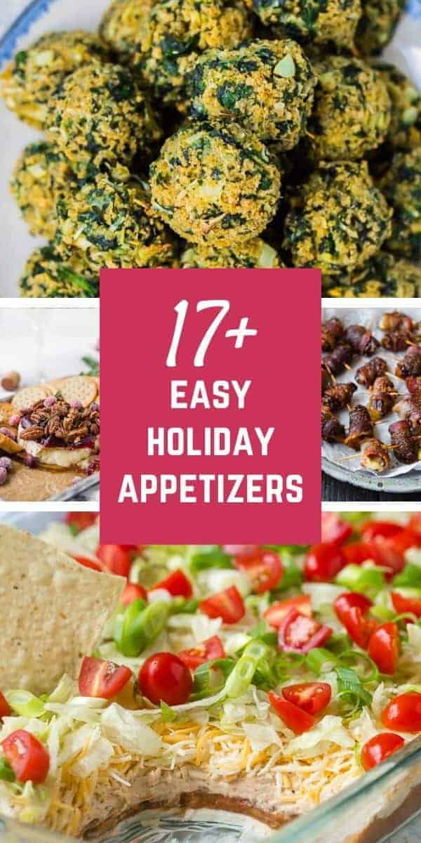 Deck the halls with these deliciously easy and festive holiday appetizers!  Shhh...you don't have to say how quickly you put them together!