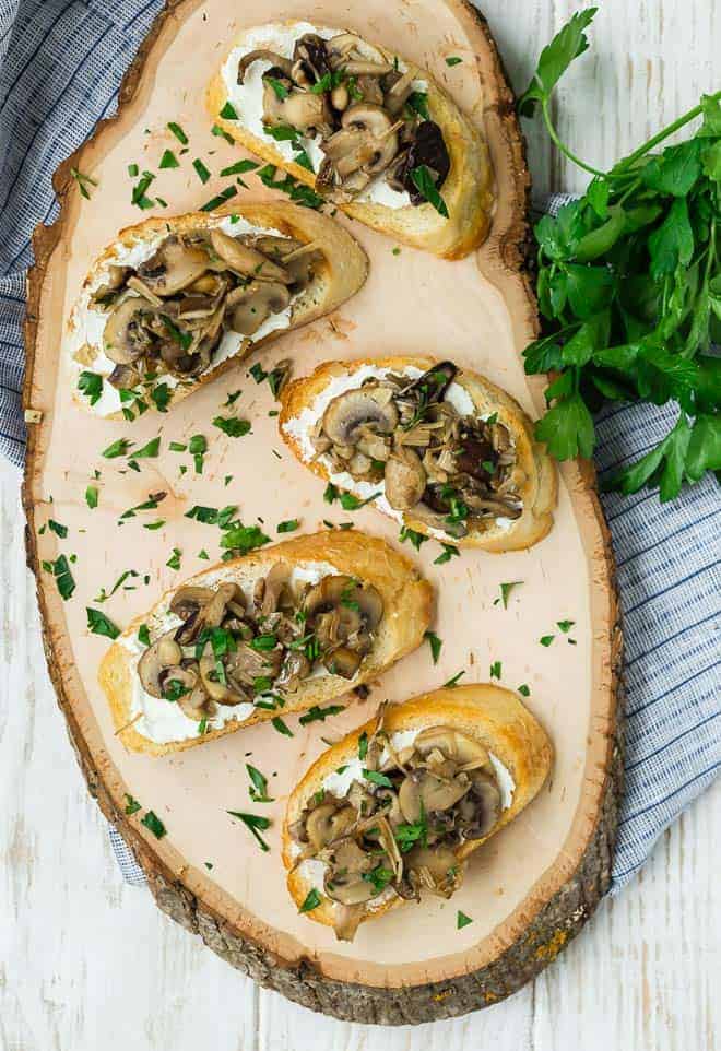 Bursting with earthy flavor, wild mushroom crostini are a delightful appetizer your guests will clamor for. You'll love how easy they are to prepare!