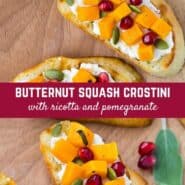 Butternut squash isn't only for soup! These butternut squash crostini appetizers elevate this humble fall gourd to super star status!
