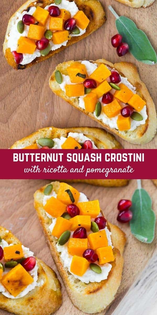 Butternut squash isn't only for soup! These butternut squash crostini appetizers elevate this humble fall gourd to super star status!