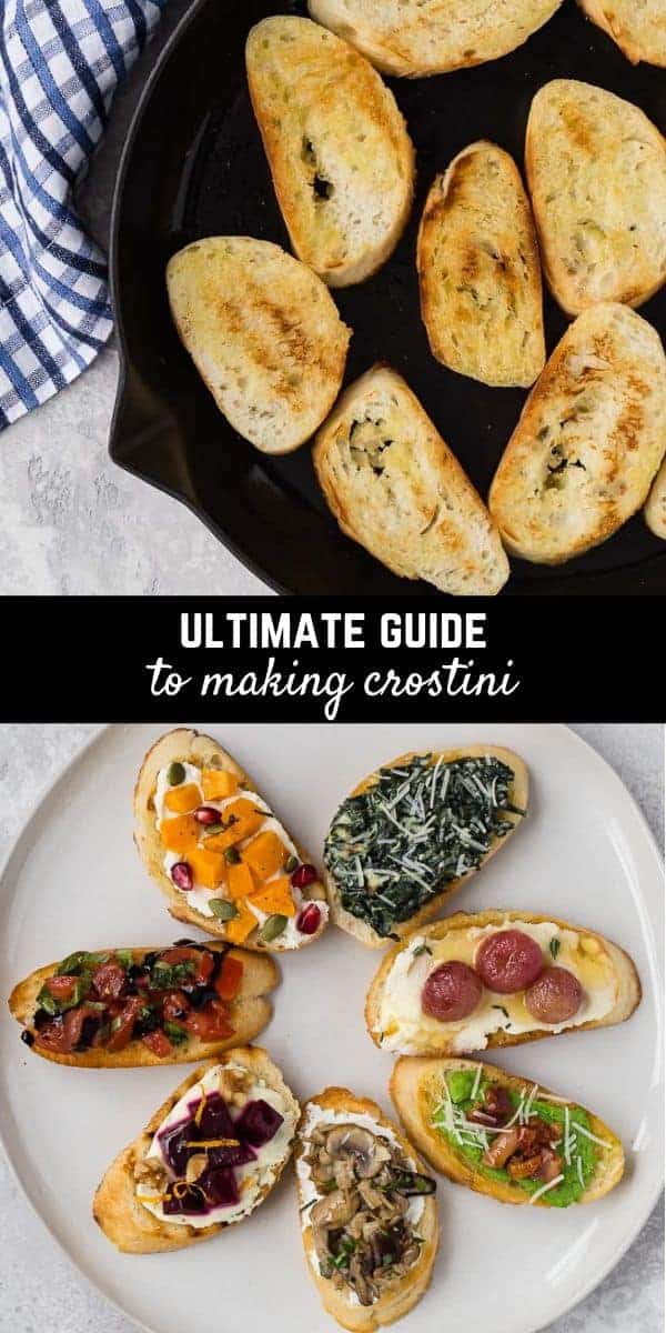 Once you learn how to make crostini, the world is your oyster! Whether you grill, bake, or fry them, you can top them with nearly anything and they're always the hit of any party! 