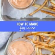 Ready to branch out from plain ketchup with your French fries? This creamy, lightly spicy French fry sauce recipe is the best!