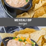 Similar to the popular dip found in grocery store delis, this Mexicali dip is deliciously addictive. Use this recipe to make your own much better tasting preservative-free Mexicali dip.