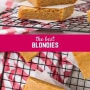 Simple to make, this scrumptious blondie recipe is sure to be a favorite. Gooey blondies melt in your mouth with buttery caramel flavor. Try them today!