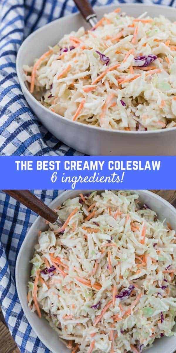 This classic creamy coleslaw recipe will become a family favorite. It's easy to prepare, stores well in the refrigerator, and is perfect for picnics and barbecues.