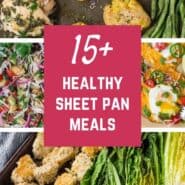 Turn on your oven, get out your sheet pan, and create satisfying and flavorful sheet pan meals. Your entire dinner roasted in one pan makes cleanup a breeze!