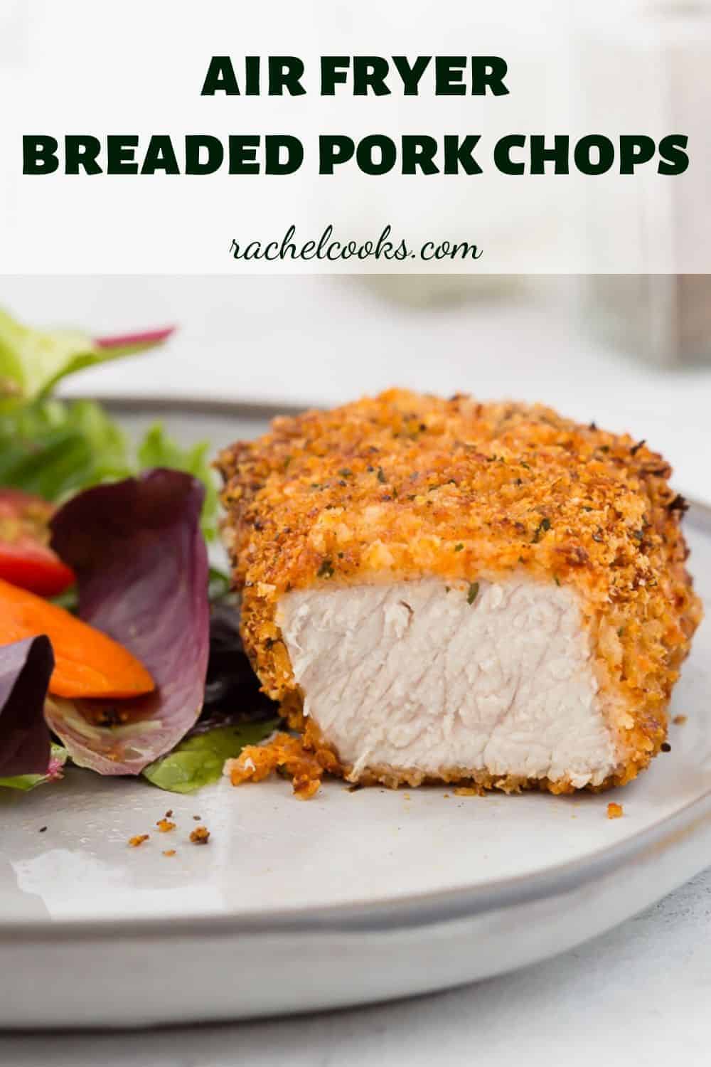 Breaded Air Fryer Pork Chops - Rachel Cooks®