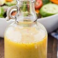 You'll want to add this easy white wine vinaigrette recipe to your salad routine. It's the perfect dressing for almost any type of salad!