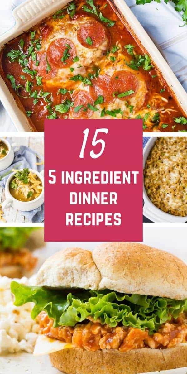 Easy Healthy Dinner Recipes 5 Ingredients Or Less - BEST HOME DESIGN IDEAS