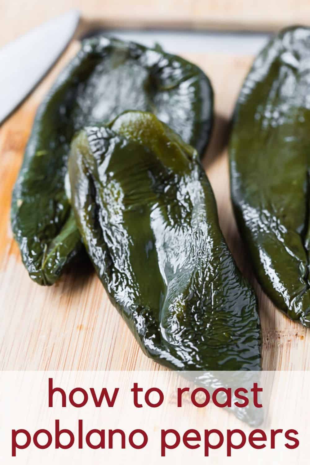 Ever wondered how to roast poblano peppers? Keep reading for 4 easy methods of roasting all varieties of peppers: oven, broiler, grill, and stovetop.