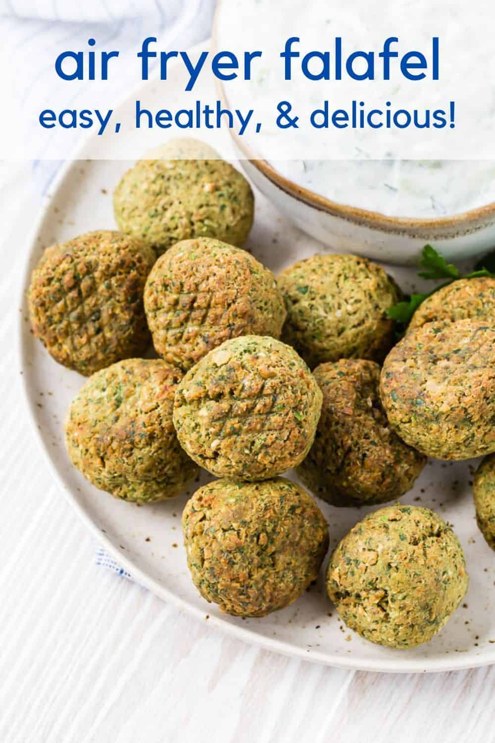 Air Fryer Falafel so crispy! Recipe Rachel Cooks®