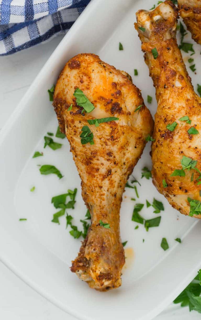 Air Fryer Chicken Drumsticks Recipe - Rachel Cooks®