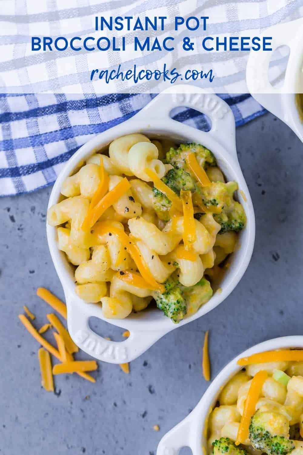 Instant Pot Mac and Cheese with Broccoli Recipe Rachel Cooks®