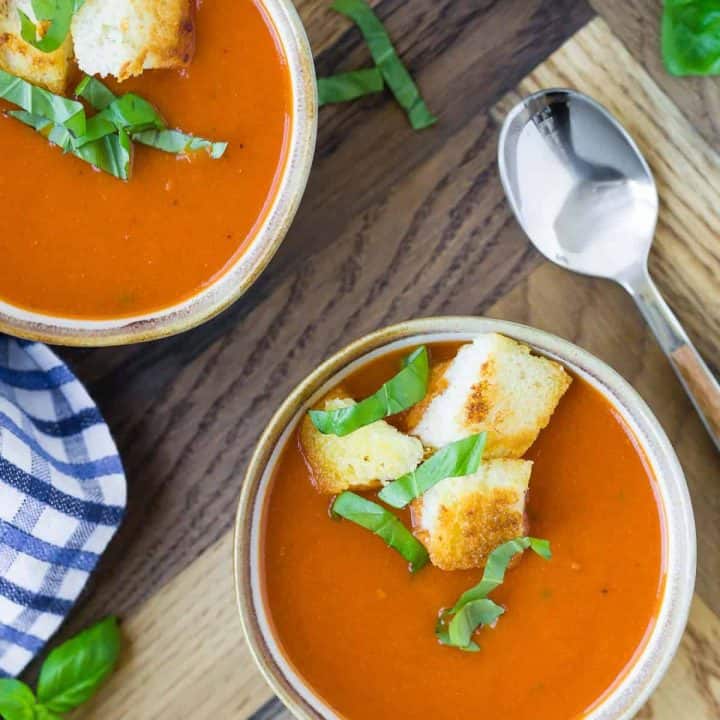 Download Instant Pot Tomato Soup - creamy & easy to make! - Rachel ... Yellowimages Mockups