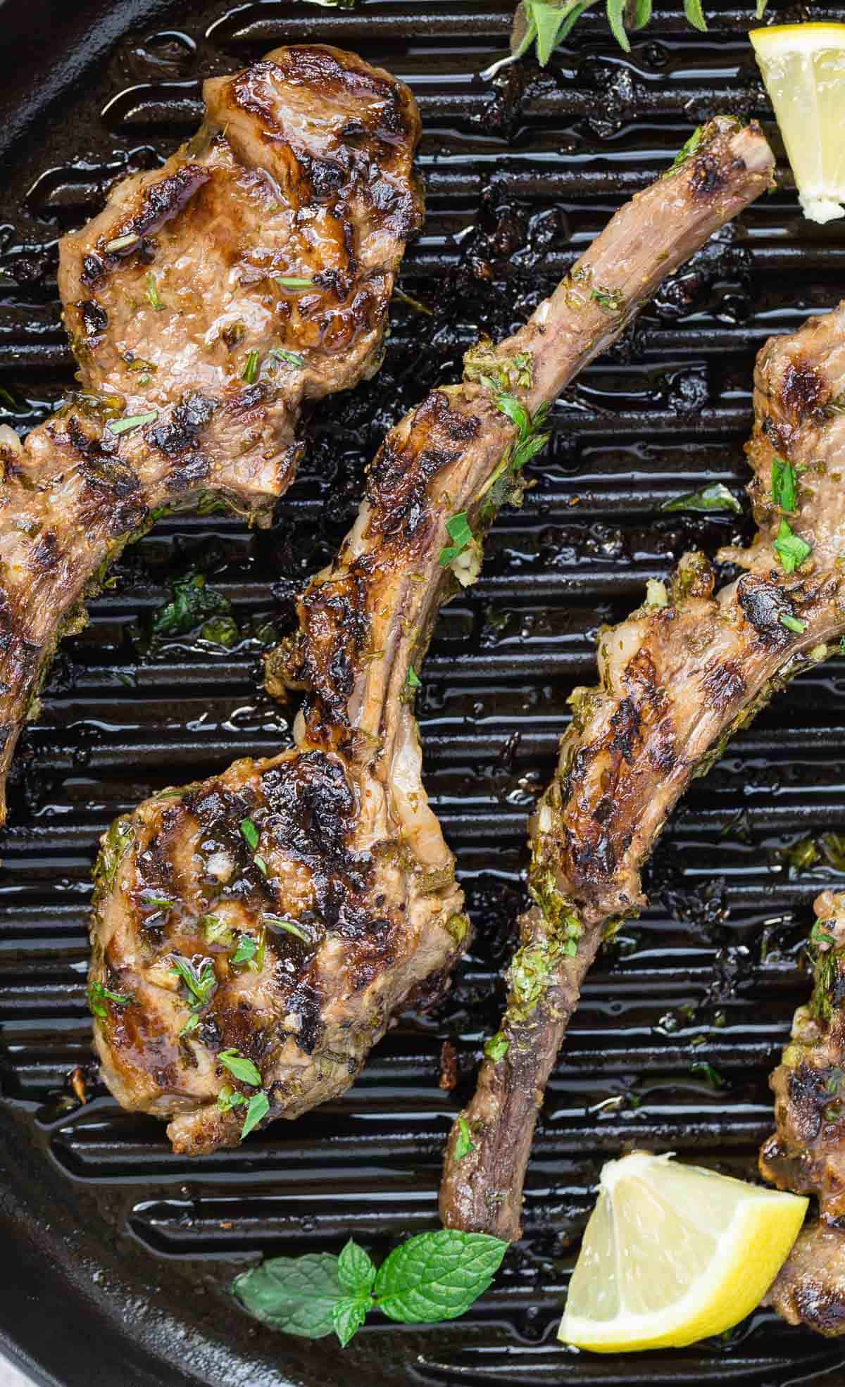 Best Grilled Lamb Chops Recipe - How to Make Grilled Lamb Chops