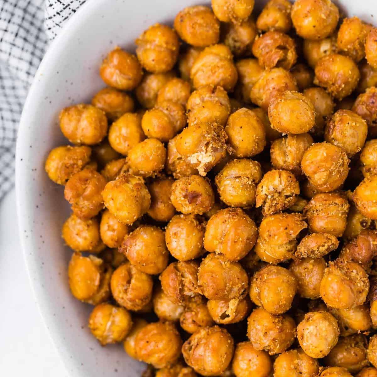 Air Fryer Chickpeas perfectly crispy! Rachel Cooks®