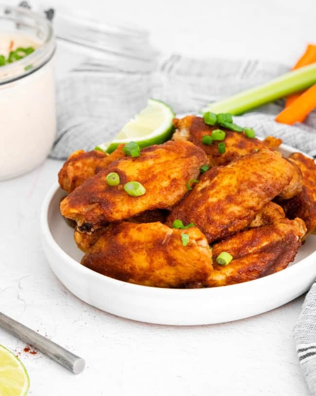 Chili Lime Chicken Wings & Dipping Sauce - Rachel Cooks®