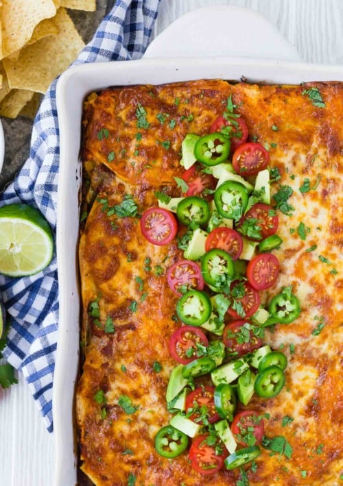 Healthy Mexican Lasagna with Swiss Chard Recipe Rachel Cooks®