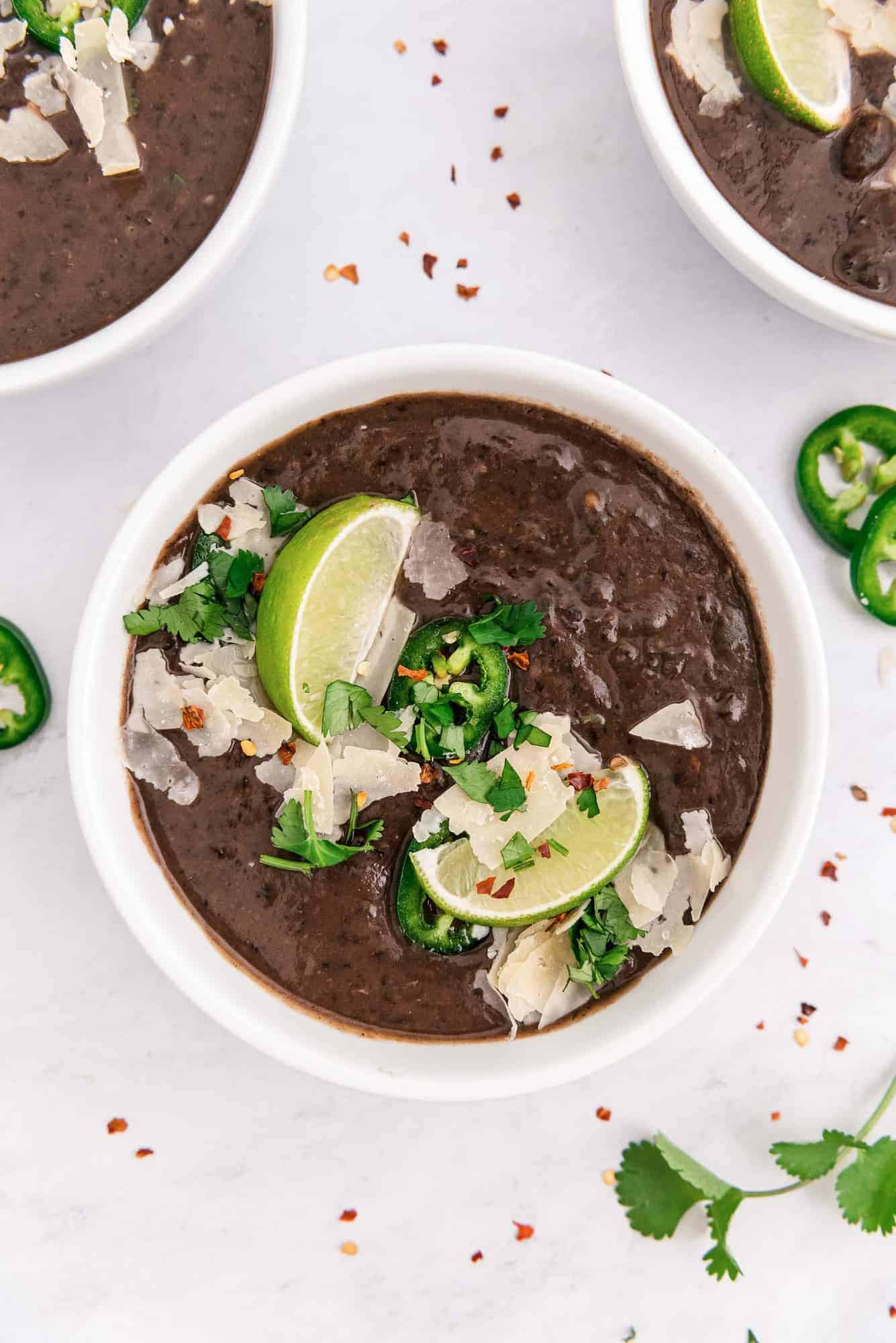 Instant pot black bean soup with canned beans sales