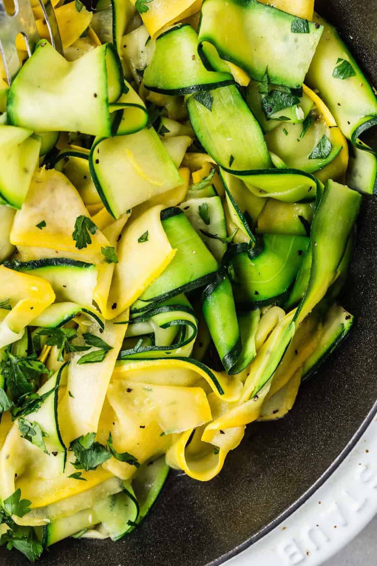 Sautéed Summer Squash and Zucchini Ribbons Recipe - Rachel Cooks®