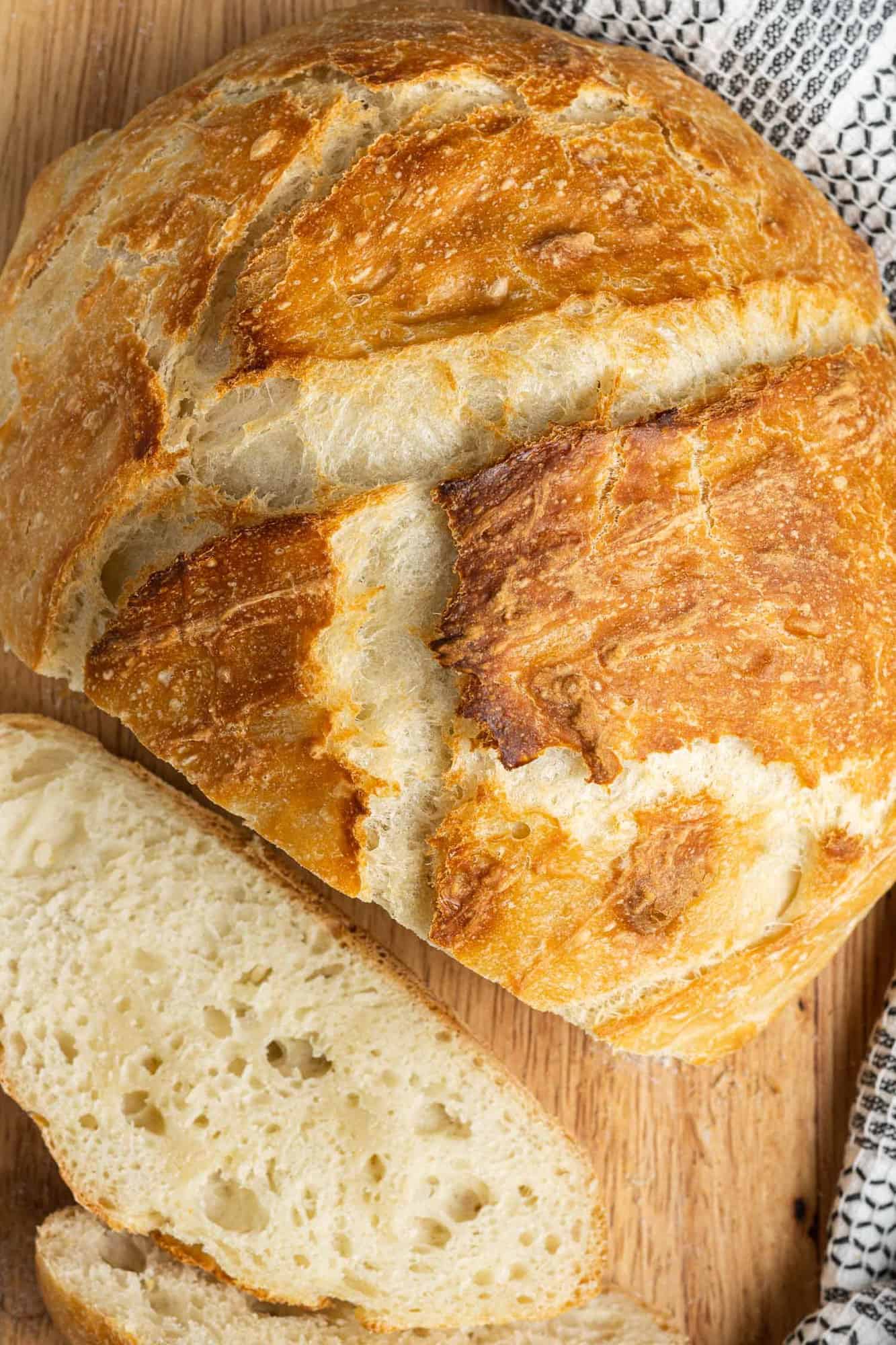 Dutch Oven Bread (no knead!) Recipe - Rachel Cooks®