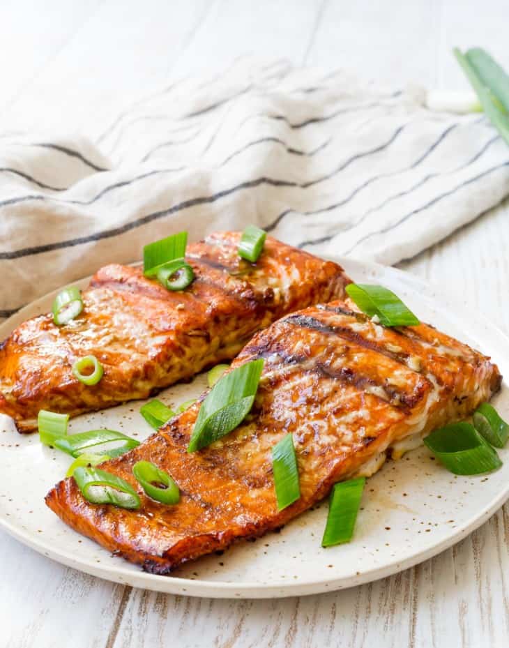 Best Grilled Salmon Recipe and Marinade - Rachel Cooks®