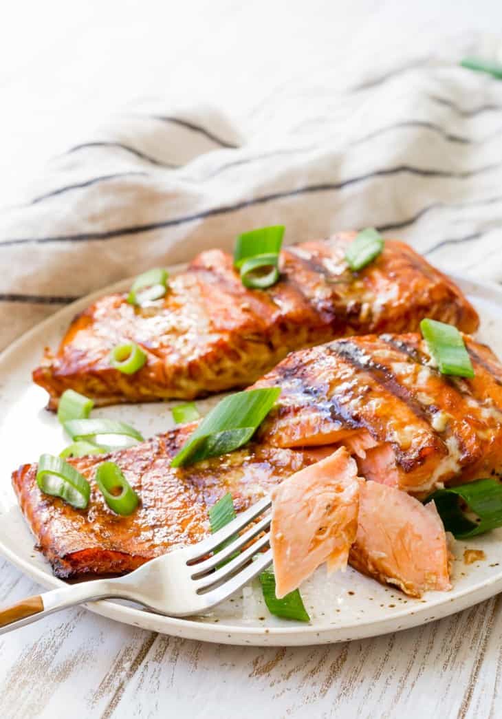 Best Grilled Salmon Recipe and Marinade - Rachel Cooks®