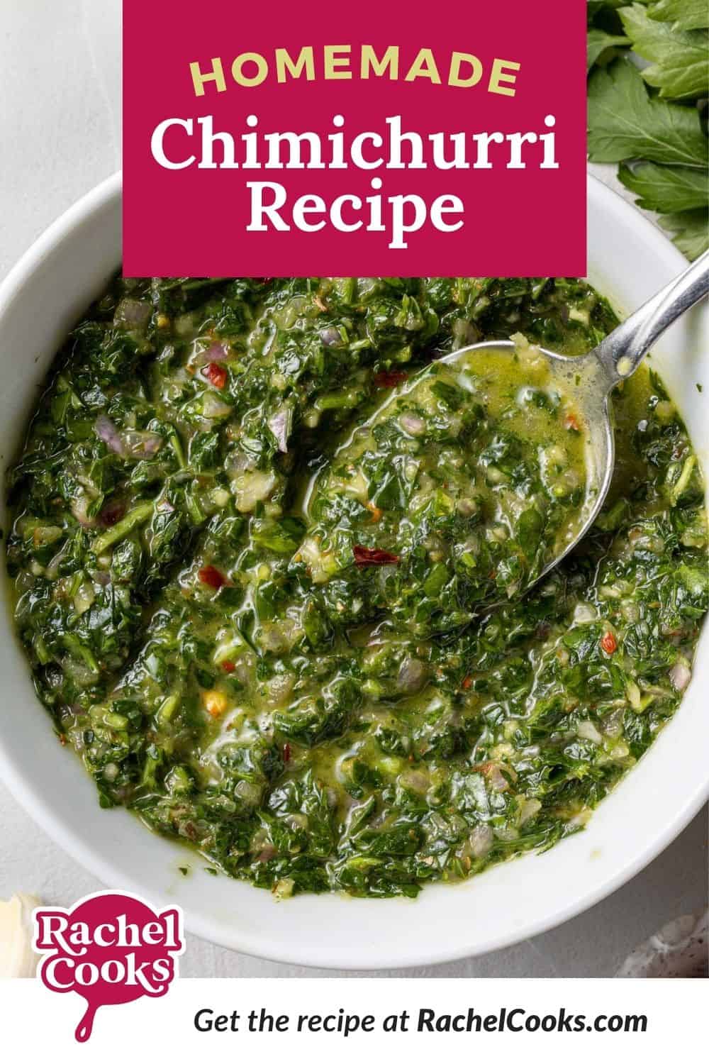 Chimichurri Recipe - How to Make Chimichurri - Rachel Cooks®