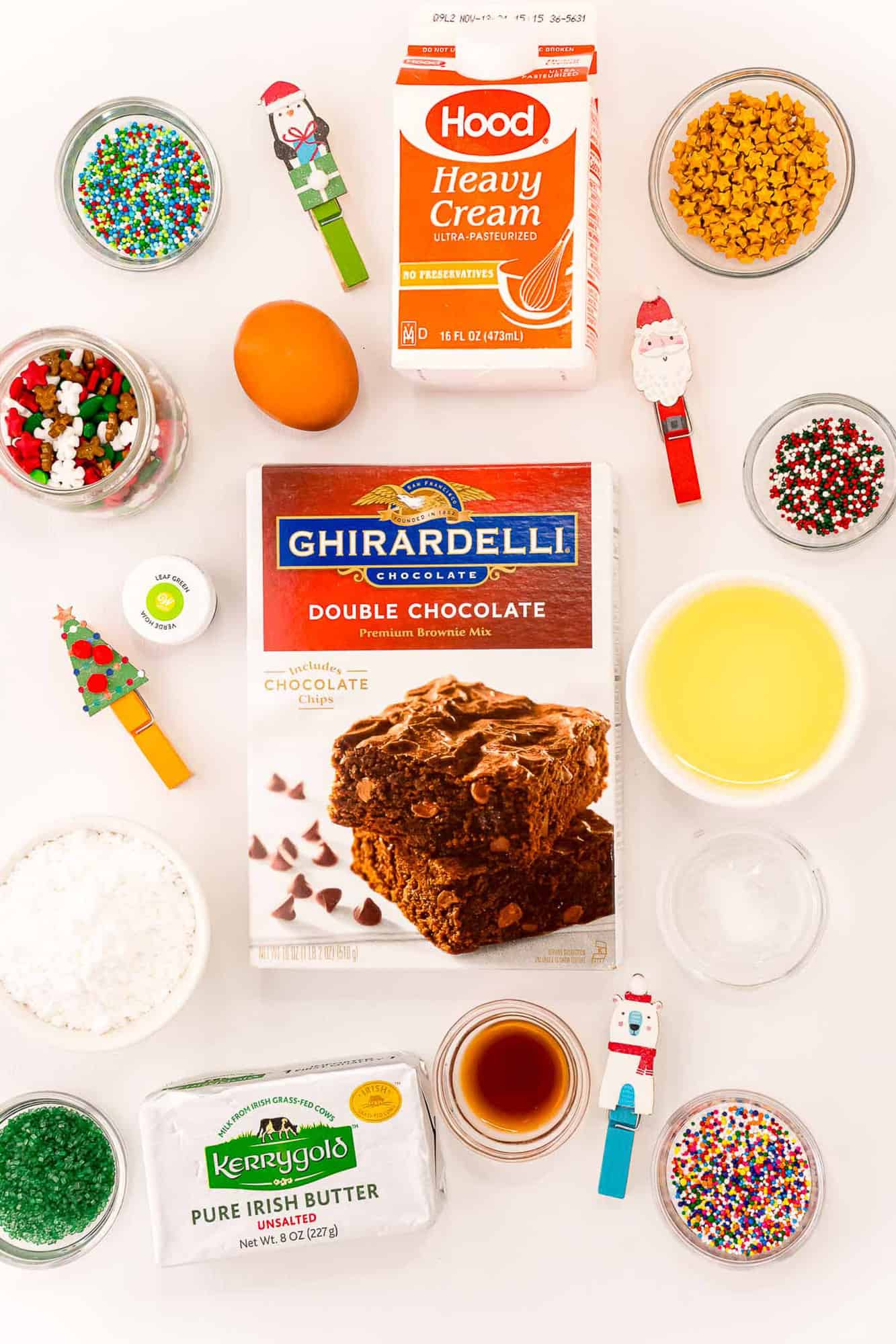 Christmas Tree Brownie Bites Recipe  - 62