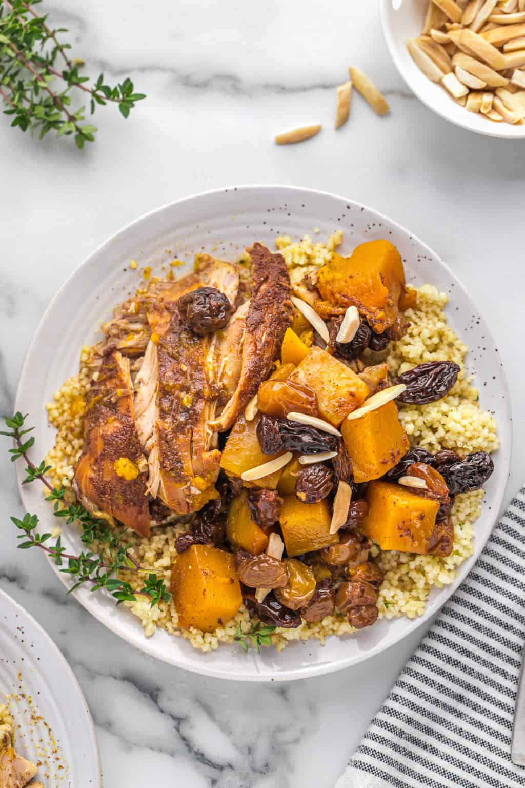 Slow Cooker Moroccan Chicken Thighs Recipe Rachel Cooks®