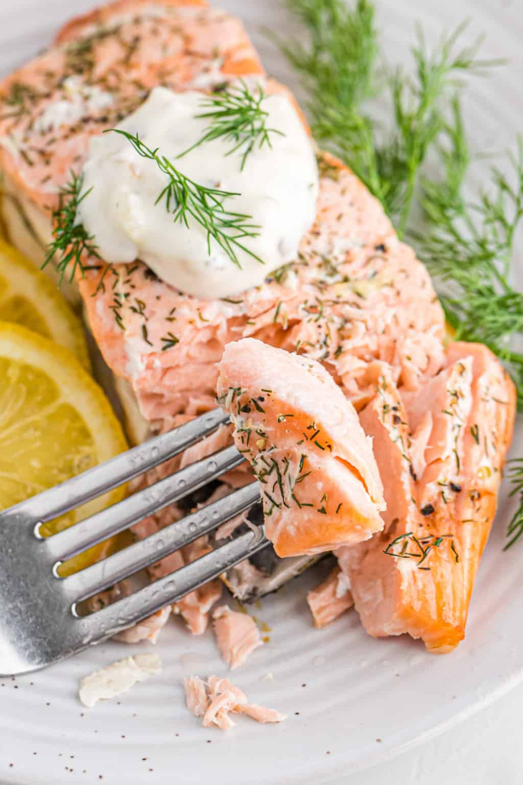 Easy Lemon Salmon with Dill Recipe | Rachel Cooks®