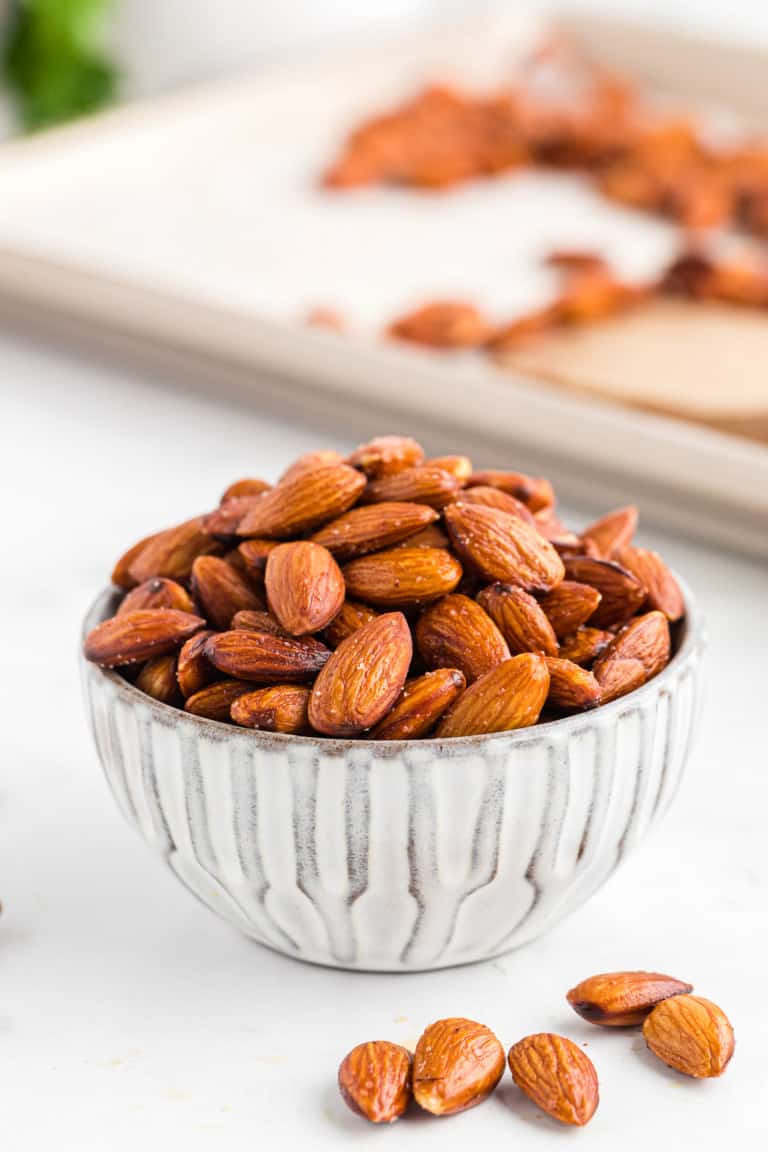 Olive Oil Roasted Almonds Recipe - Rachel Cooks®