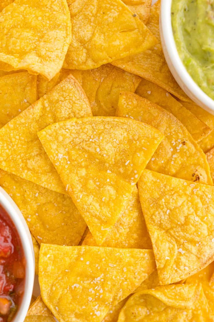 Air Fryer Tortilla Chips so crispy! Recipe Rachel Cooks®
