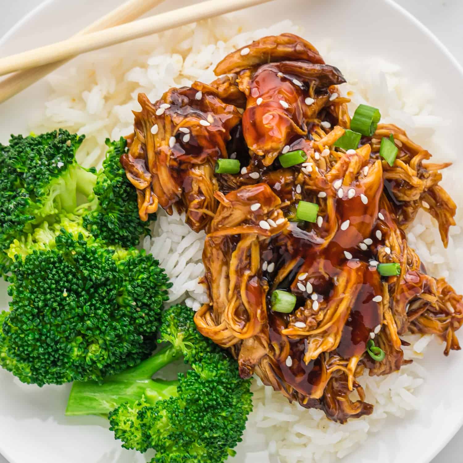 Easy Slow Cooker Teriyaki Pulled Pork