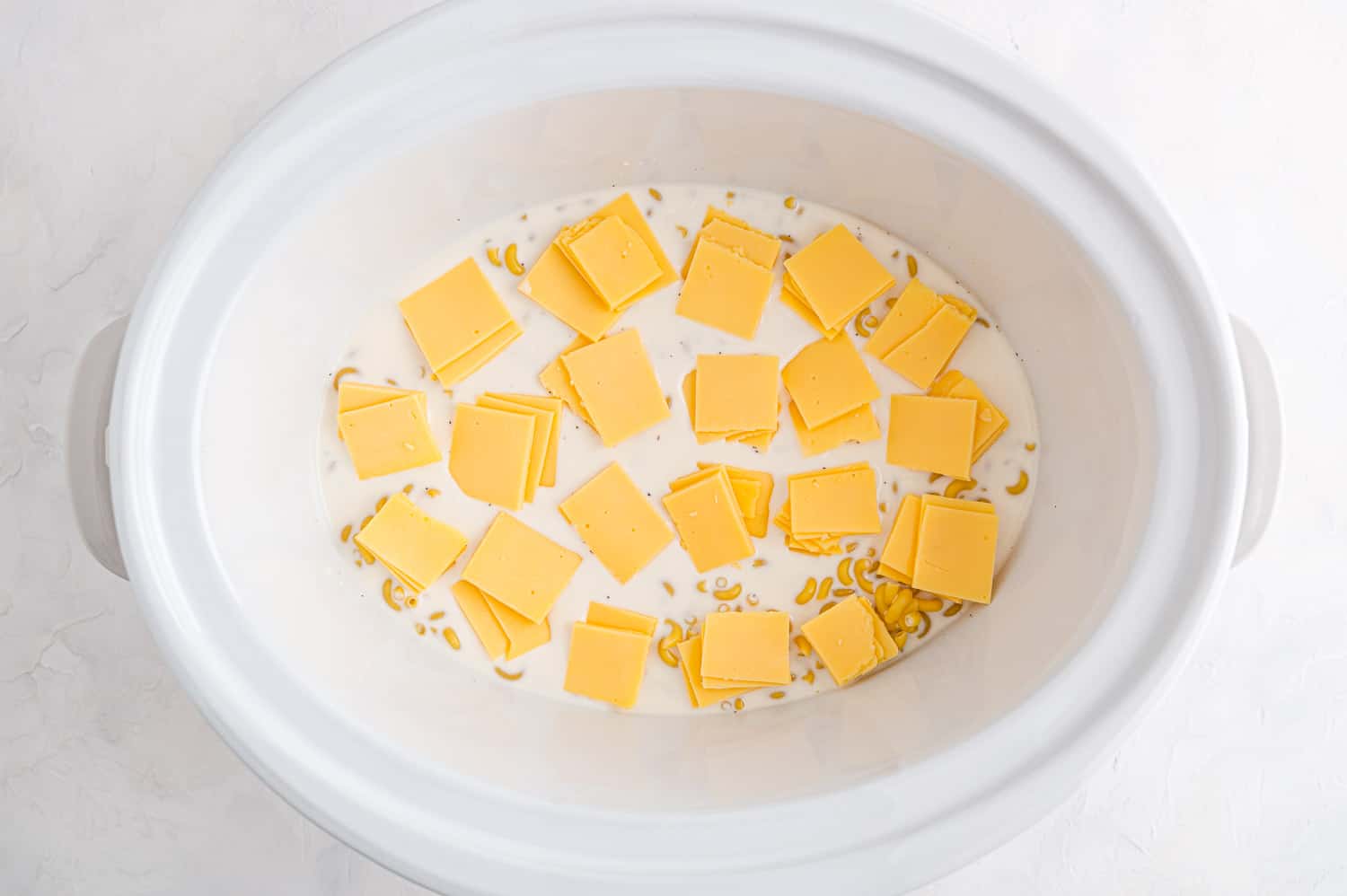 American cheese added.