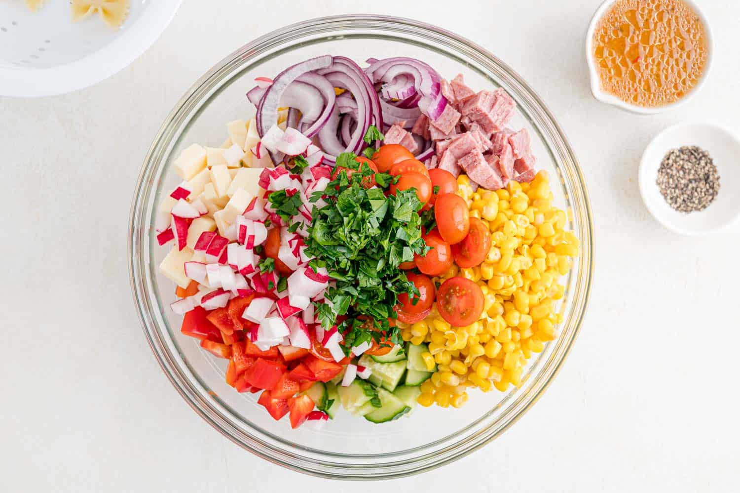 Vegetables in a bowl.