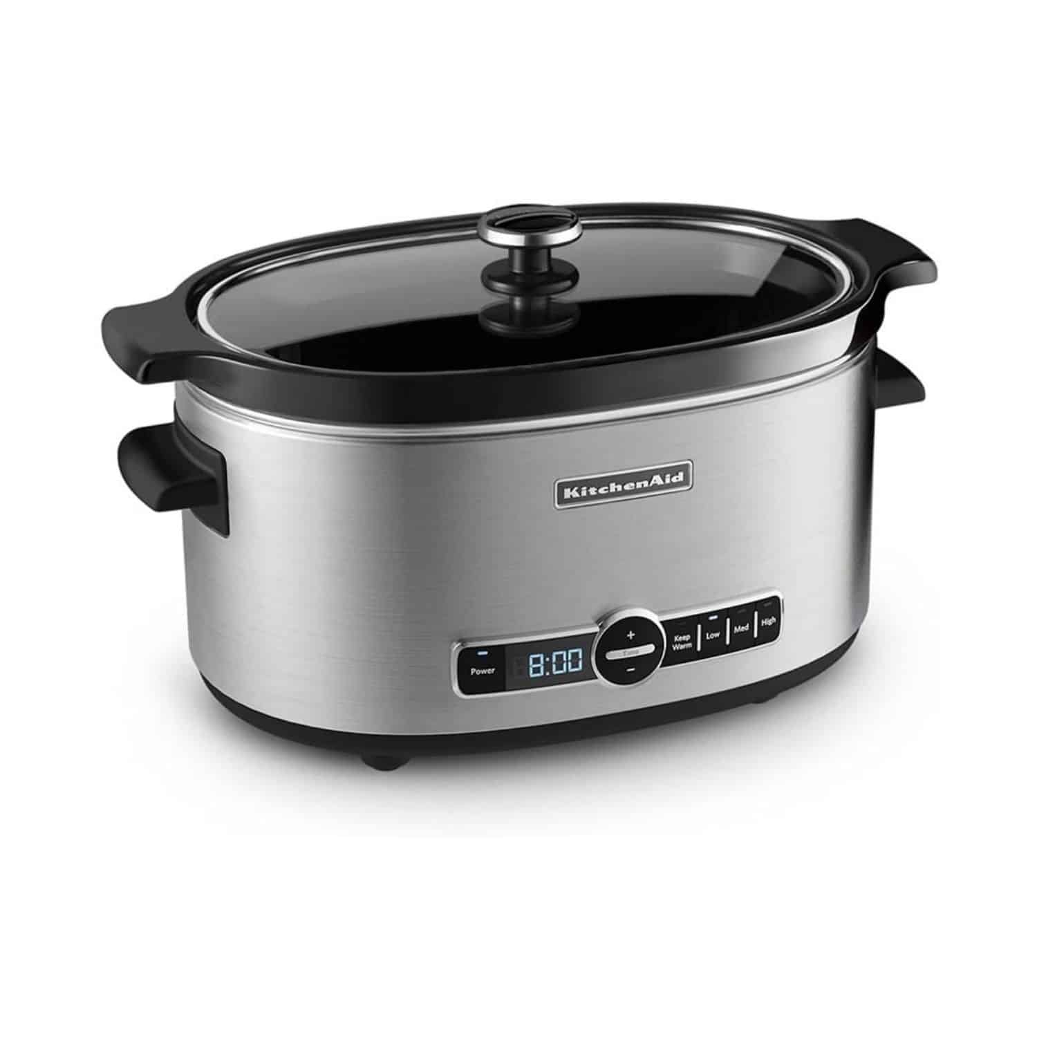 Kitchenaid slow cooker product image on white background.