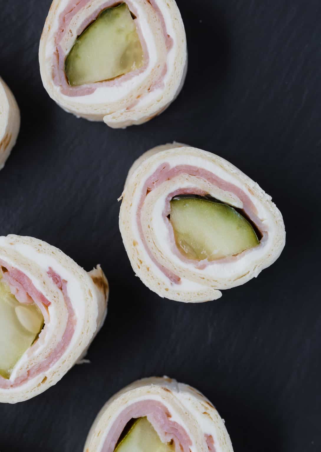 Pickle Roll Ups with Ham (Pinwheels) Recipe Rachel Cooks®