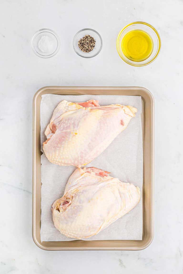 Roasted Bone in Chicken Breasts Recipe Rachel Cooks®