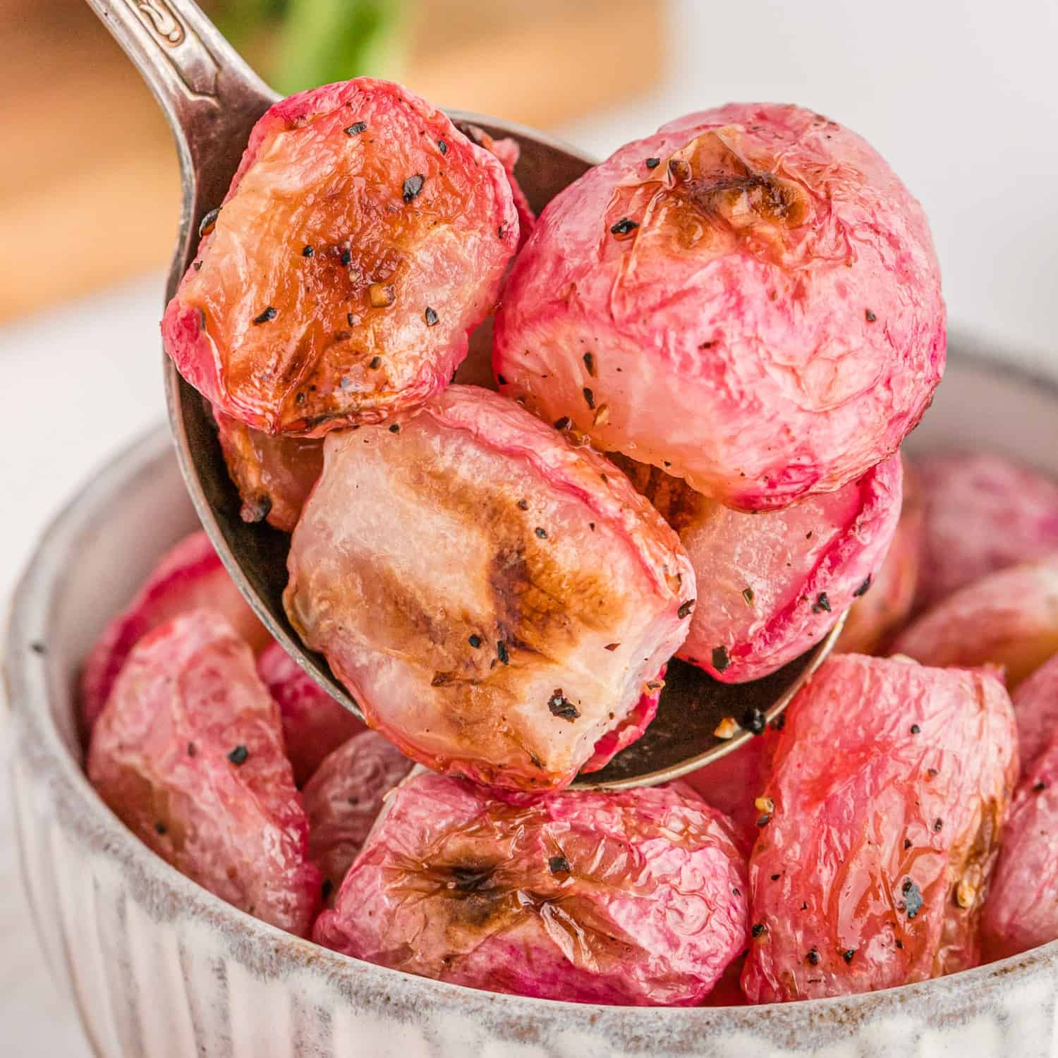 Oven Roasted Radishes (Low Carb!) - Our Zesty Life