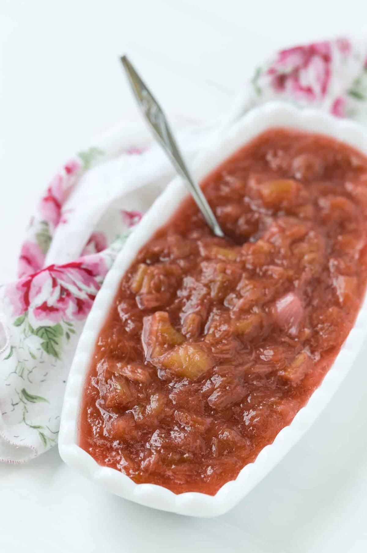 Rhubarb Sauce - only two ingredients! Recipe - Rachel Cooks®