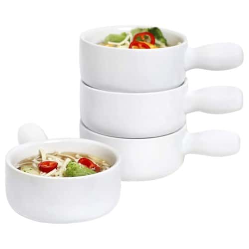 White soup crocks product image.