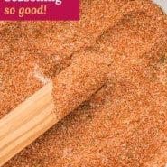 Spice mix, text overlay that reads 