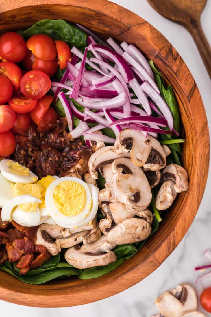Classic Spinach Salad Recipe - Rachel Cooks®
