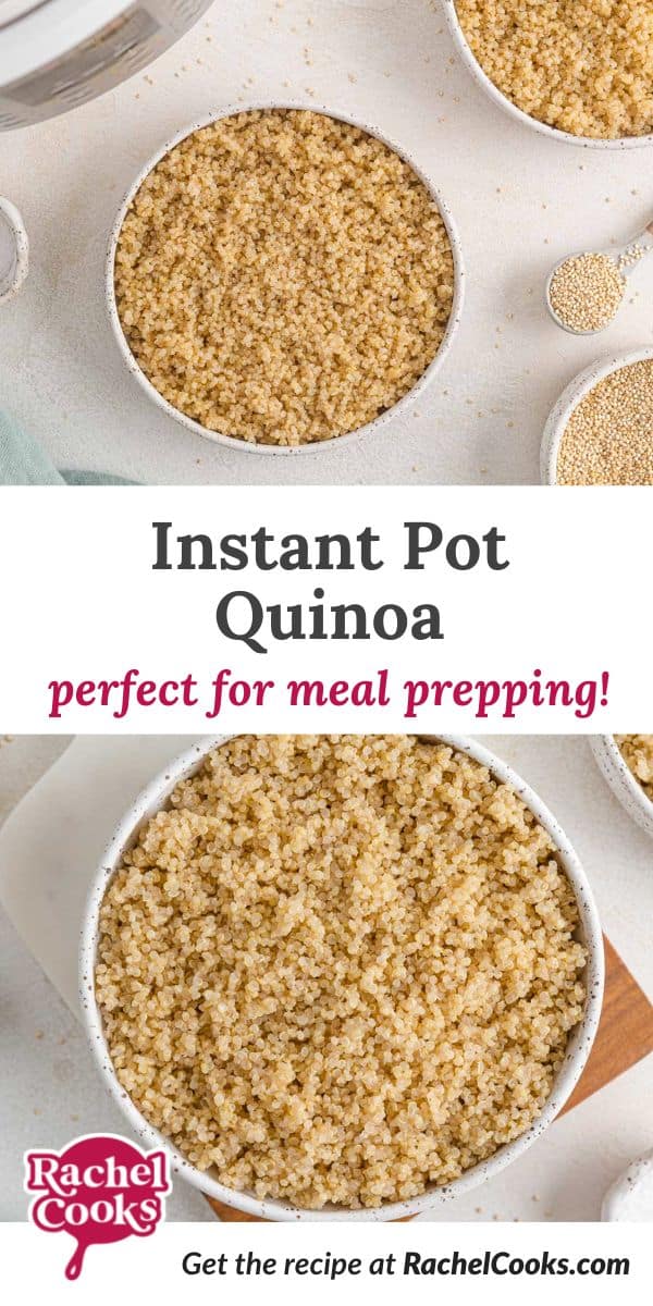 Instant Pot Quinoa Recipe - Rachel Cooks®